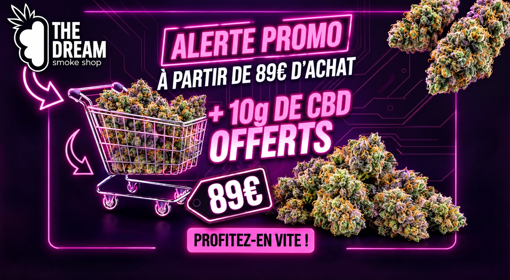 Fleurs & Résines CBD Premium — The Dream