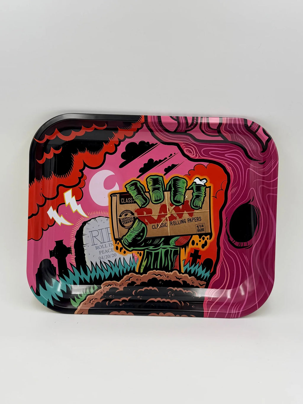 Plateau à rouler RAW Zombie Métal 28×34 cm