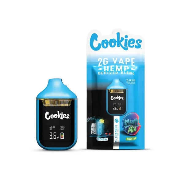 Dual Chamber Vape — Adios Mother F*cker! & Miami Mint (Cookies)